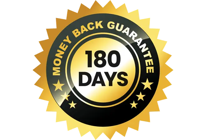 Joint Genesis 180-day money-back satisfaction guarantee