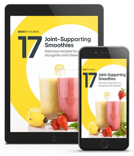 Bonus 1 - 17 joint-supporting smoothie recipes for better mobility